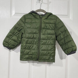 Baby Gap Desert Cactus 3D Upcycled Lightweight Puffer Jacket in Size 2T Years